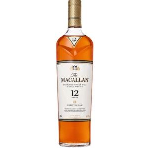 The Macallan 12 Year Old Sherry Oak Cask Single Malt Whisky 750mL