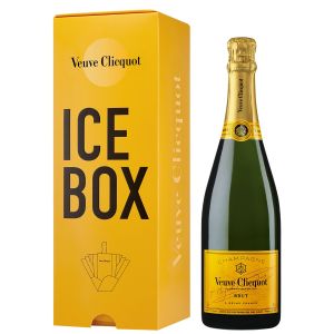 Veuve Clicquot Brut Yellow Label Champagne with Ice Box